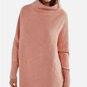 Free People Ottoman Slouchy Tunic — M — Dusty Pink